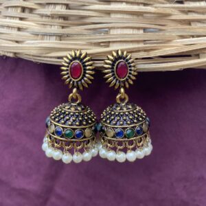 Royal Amara Jhumka Multi