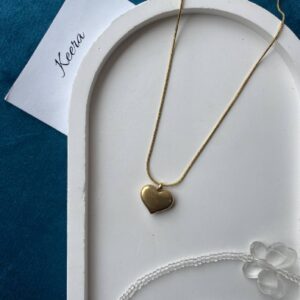 Minimalist Eternal Heart Necklace