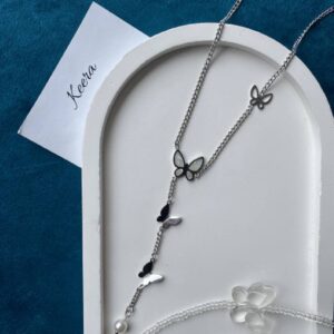 Statement Silver Butterfly