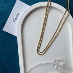 Unisex Twin Chain
